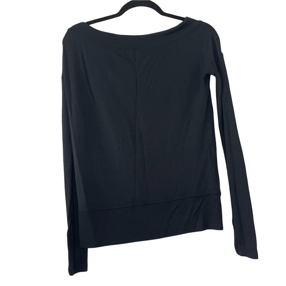 Athleta Black Basic Long Sleeve Xxs - image 2
